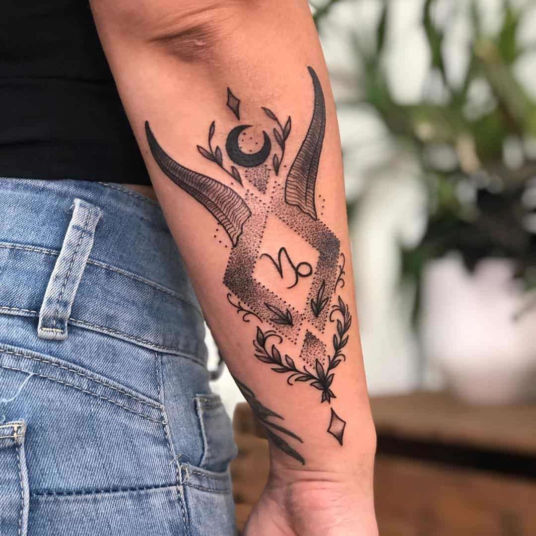 20 Awesome Capricorn Tattoo Designs and the Sign’s Meaning