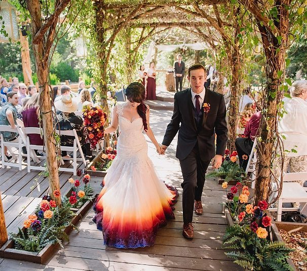10 Astonishing Wedding Dresses. The Artist Creates Them in a Number of Exceptional Colors