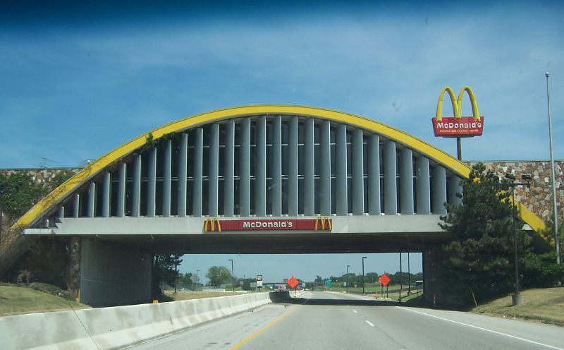 McDonalds Highway Overpass Vinita, OK