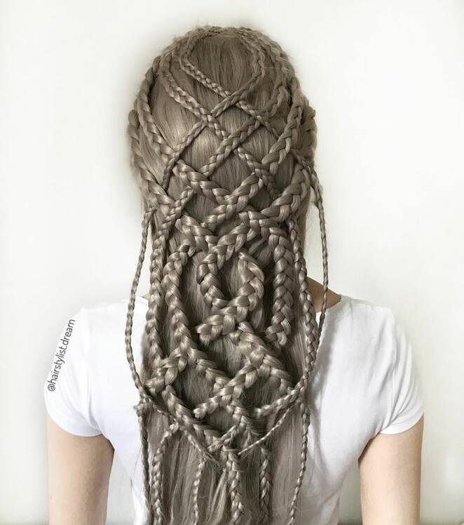 17 Years OldSelf -Taught Teen Makes Unreal Hairstyles! Here are the Coolest 30 Patterns