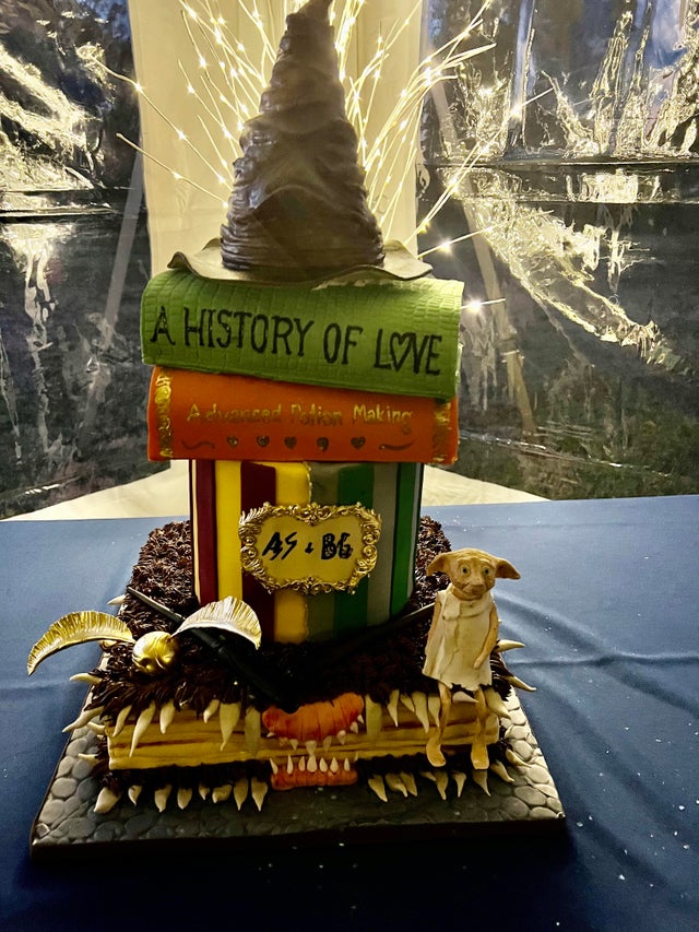 21 Couples Who Surprised Their Guests With a Crazy Wedding Cake