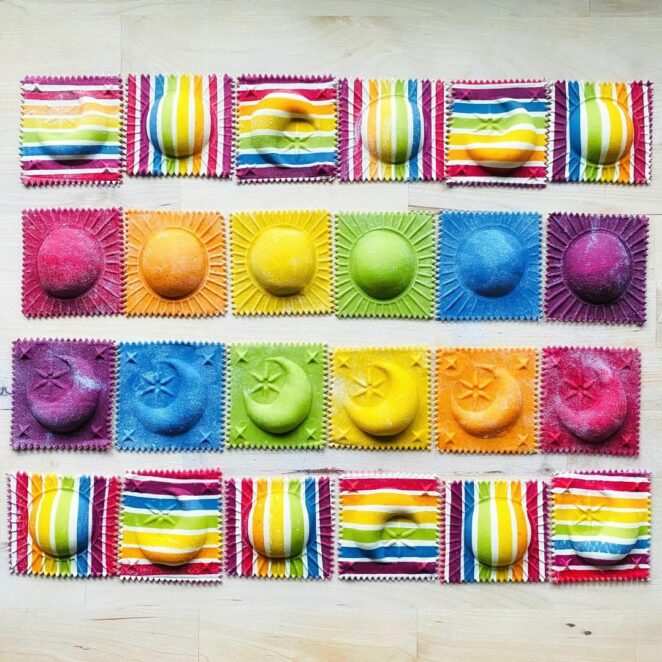A Culinary Artist Makes Fabulously Colorful Pasta. It Will Make Your Mouth Water
