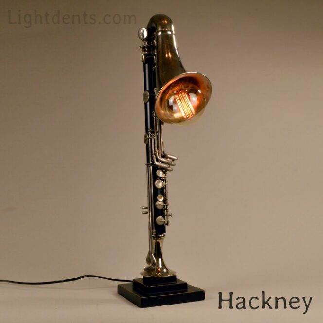 19 Old Instruments Turned Into Original Lamps to Create a Music-Like Atmosphere in All Kinds of Interior