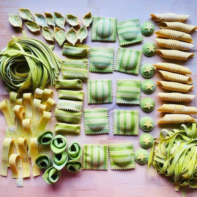 A Culinary Artist Makes Fabulously Colorful Pasta. It Will Make Your Mouth Water